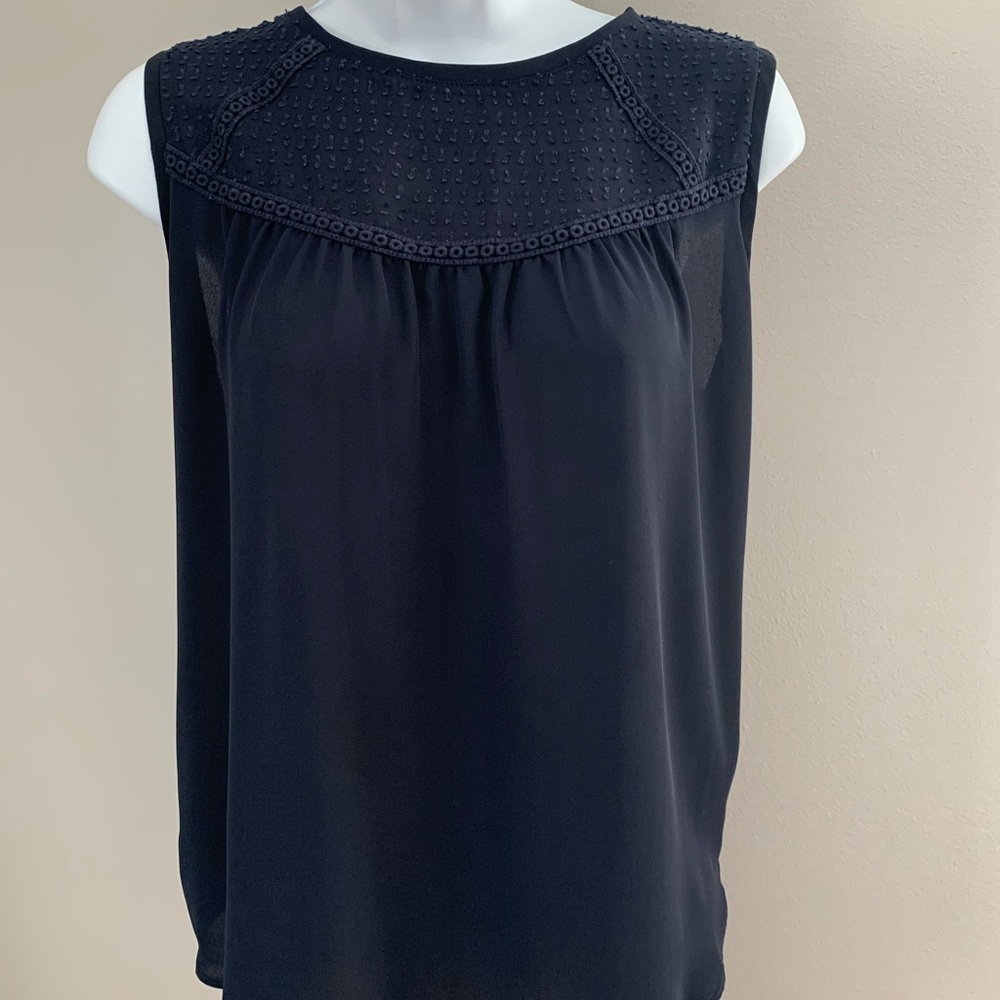 Loft Navy Blue Tank